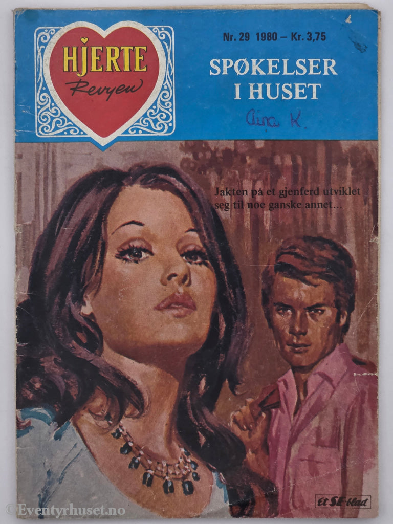 Hjerte-Revyen, 1980. Spøkelser i huset. Hefte.