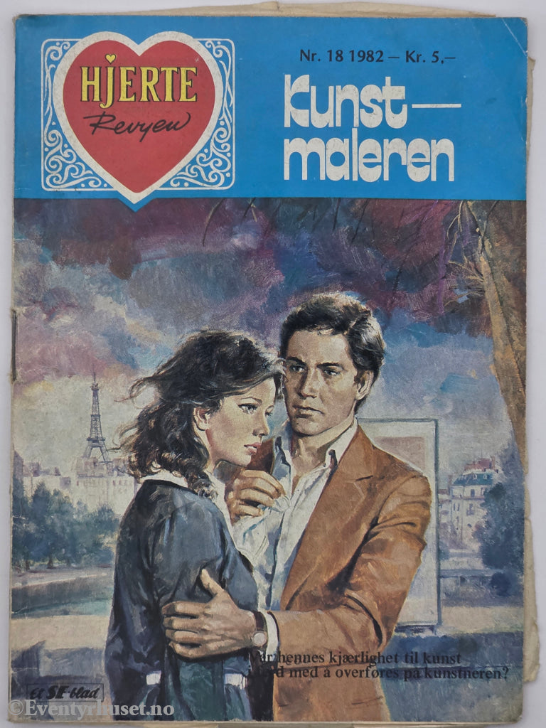 Hjerte-Revyen, 1982. Kunstmaleren. Hefte.