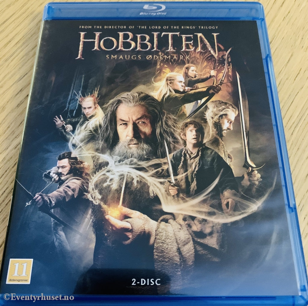 Hobbiten - Smaugs Ødemark. Blu-Ray. Blu-Ray Disc