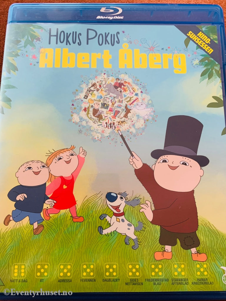 Hokus Pokus Albert Åberg. 2013. Blu-Ray. Dvd