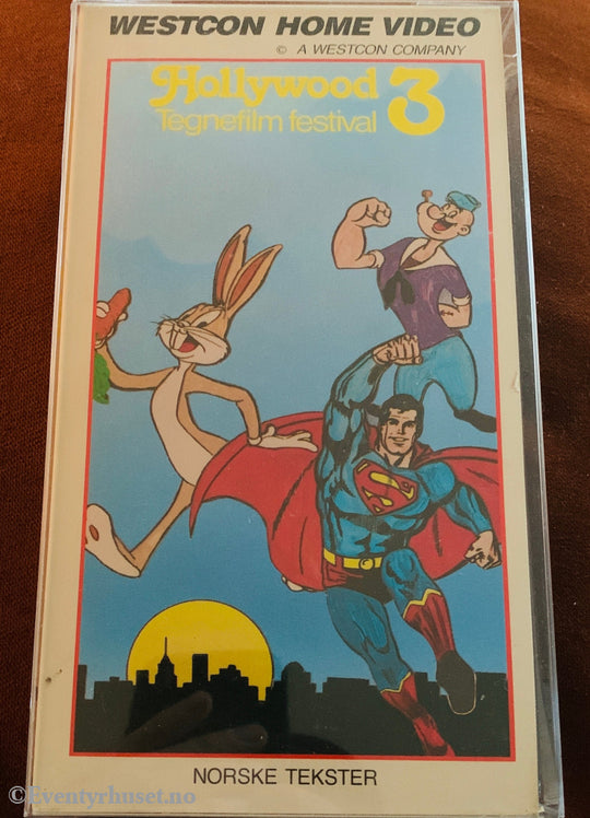 Hollywood Tegnefilmfestival 3. 1982. VHS. Slipcase.