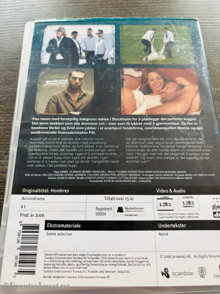 Hombres. DVD.