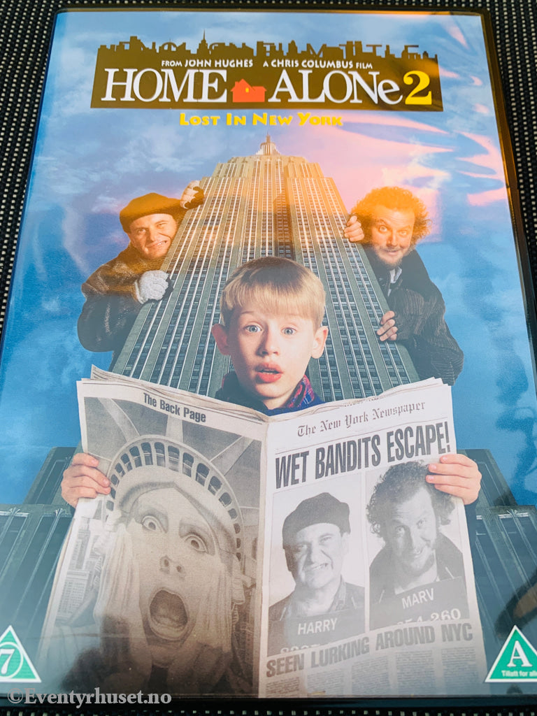 Home Alone 2 (Hjemme alene 2). DVD. DVD