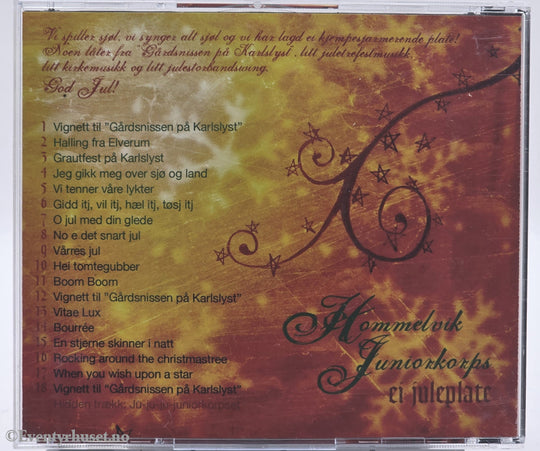 Hommelvik Juniorkorps, 2005, Ei juleplate. CD.