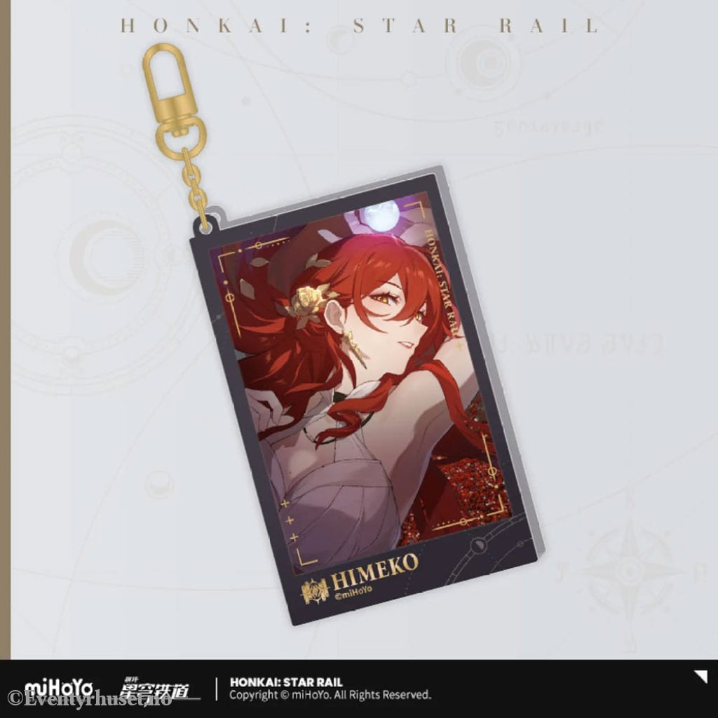 Honkai: Star Rail Countdown Departure Series Acrylic Keychain Himeko Glitter 9 cm Manga & Anime