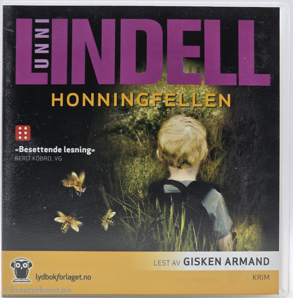 Honningfellen – Unni Lindell . Lydbok på CD.