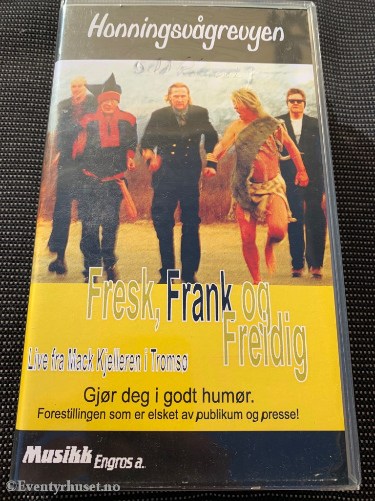Honningsvågrevyen - Fresk Frank Og Freidig. 2001. Vhs. Vhs