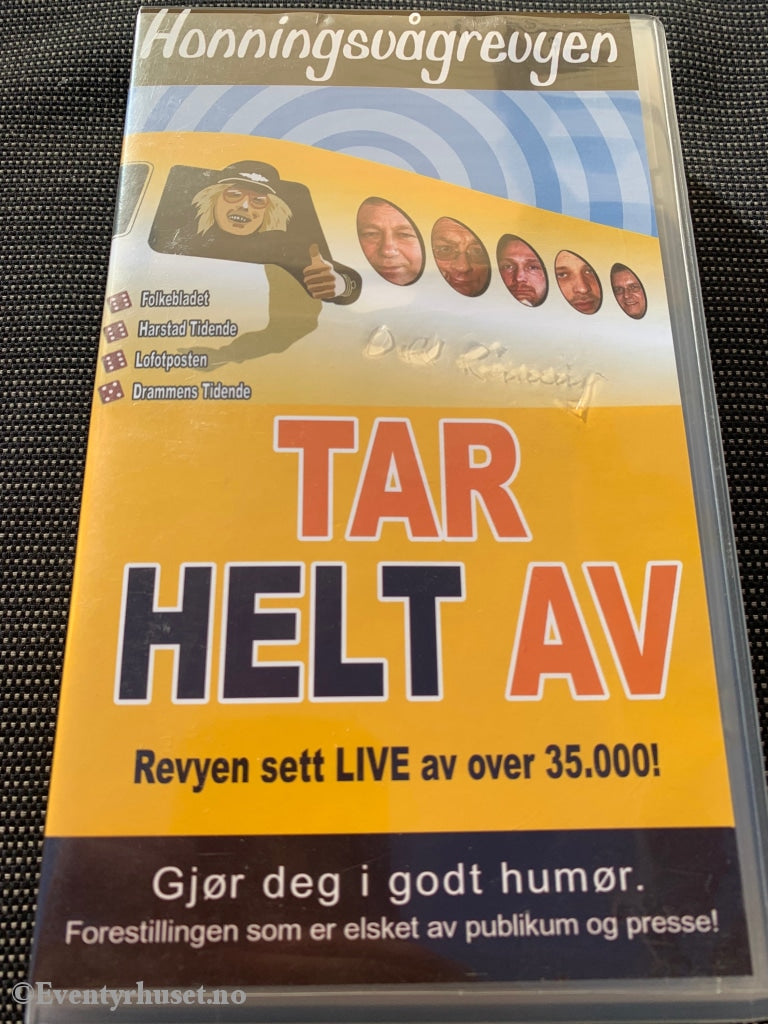 Honningsvågrevyen - Tar Helt Av. 2001. Vhs. Vhs