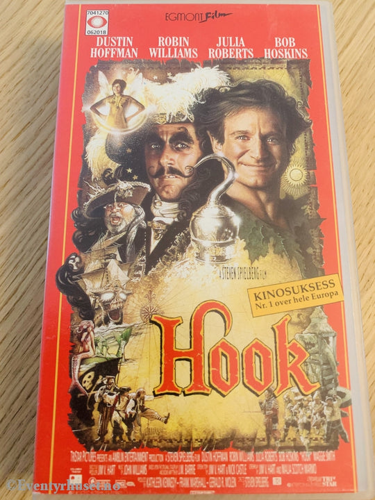 Hook. 1992. Vhs. Vhs