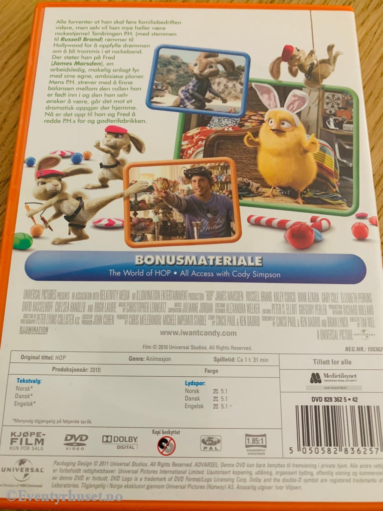 Hopp. Dvd. Dvd