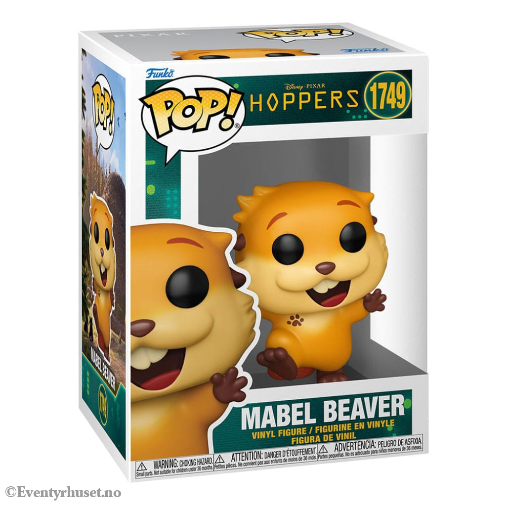 Hoppers POP! Movies Vinyl Figures Mabel Beaver w/Chase 9 cm Assortment (6) Collectibles