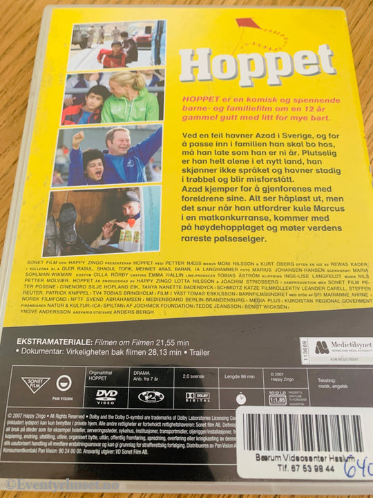 Hoppet (2007). DVD.