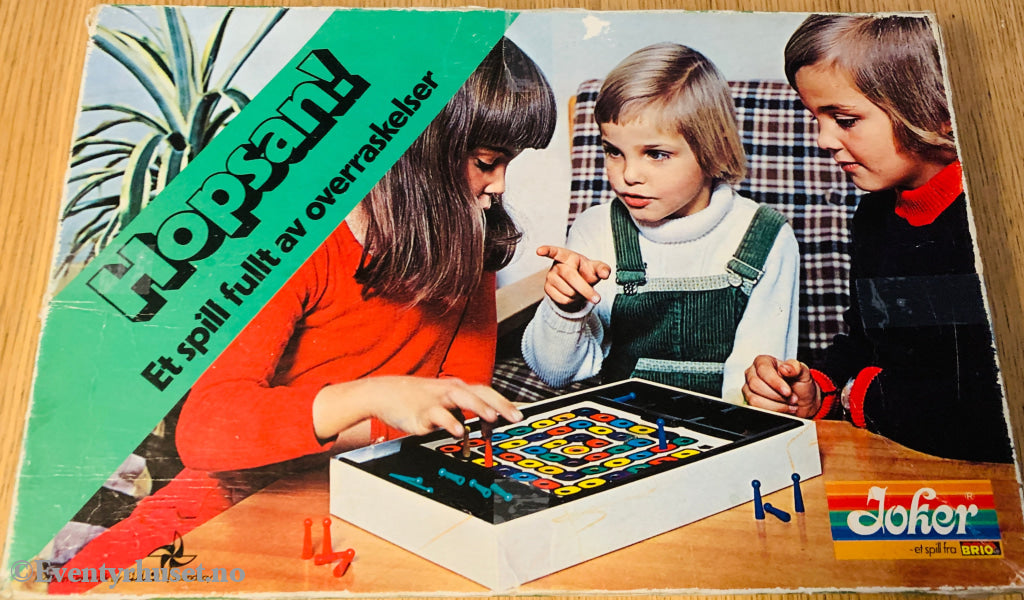 Hopsan! Brettspill. Brettspill