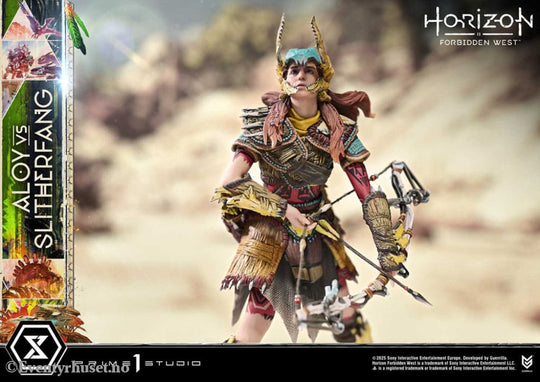 Horizon Forbidden West Ultimate Diorama Masterline Series Statue Aloy vs. The Slitherfang 82 cm Collectibles