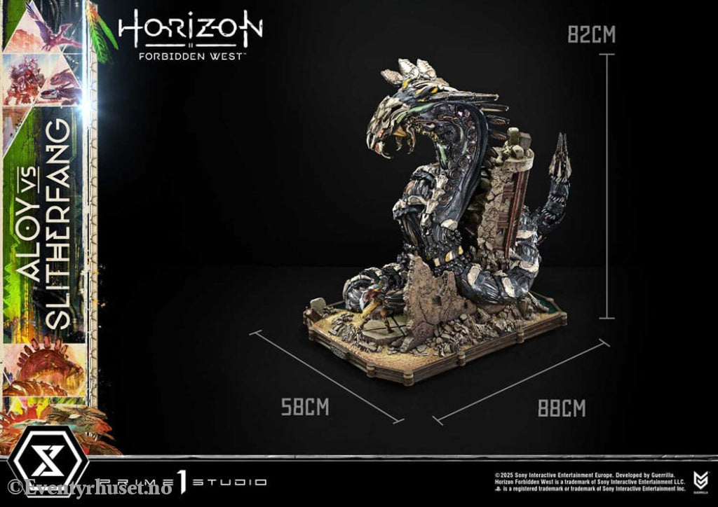Horizon Forbidden West Ultimate Diorama Masterline Series Statue Aloy vs. The Slitherfang 82 cm Collectibles