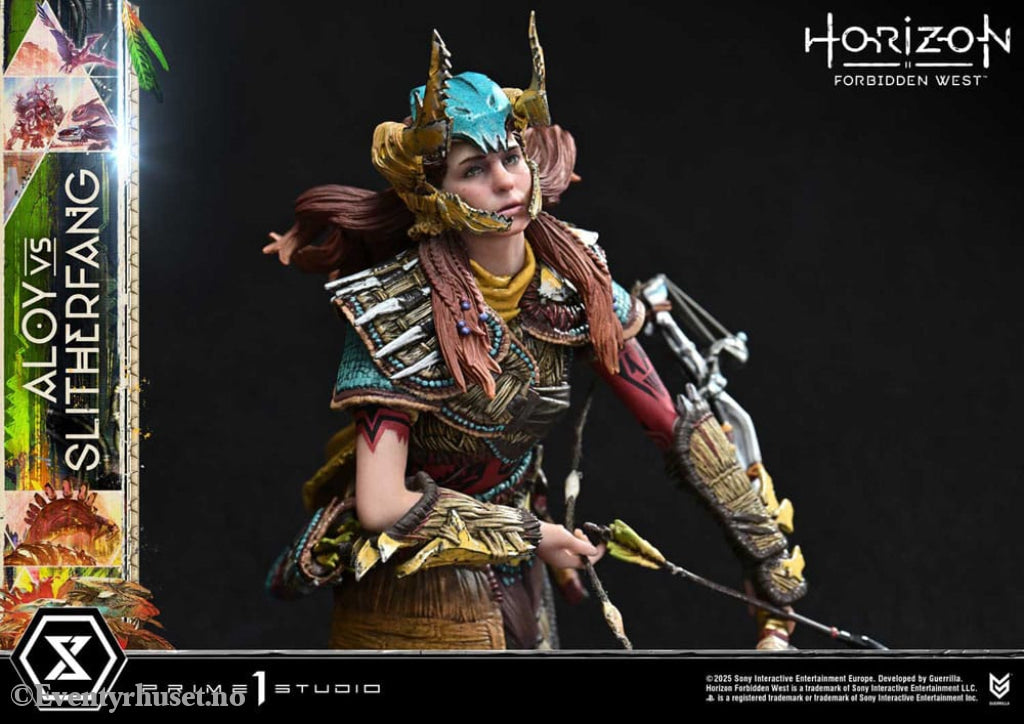 Horizon Forbidden West Ultimate Diorama Masterline Series Statue Aloy vs. The Slitherfang 82 cm Collectibles