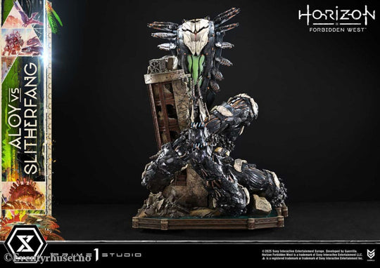 Horizon Forbidden West Ultimate Diorama Masterline Series Statue Aloy vs. The Slitherfang Bonus Version 82 cm