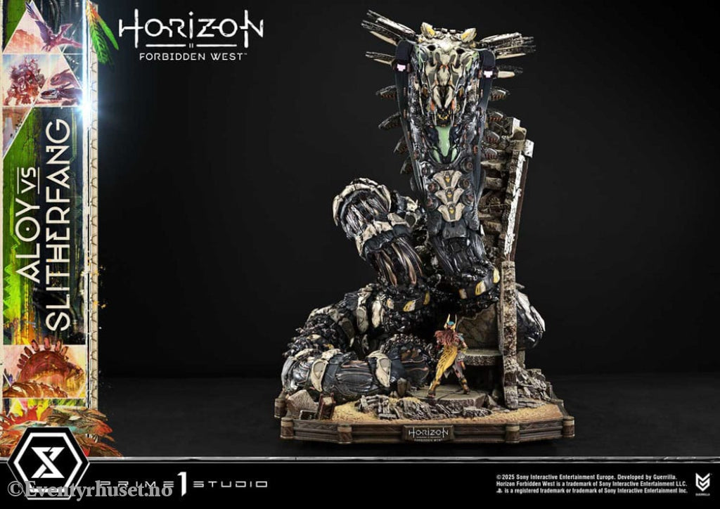 Horizon Forbidden West Ultimate Diorama Masterline Series Statue Aloy vs. The Slitherfang Bonus Version 82 cm