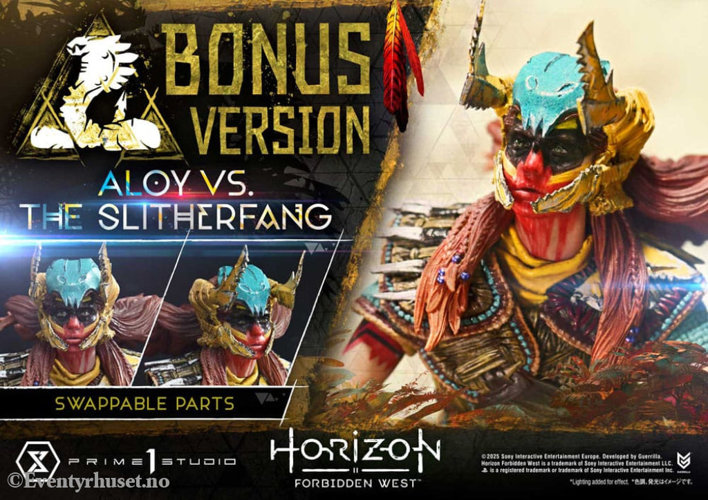 Horizon Forbidden West Ultimate Diorama Masterline Series Statue Aloy vs. The Slitherfang Bonus Version 82 cm