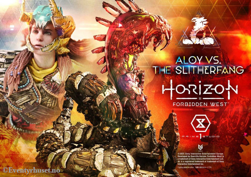 Horizon Forbidden West Ultimate Diorama Masterline Series Statue Aloy vs. The Slitherfang Bonus Version 82 cm