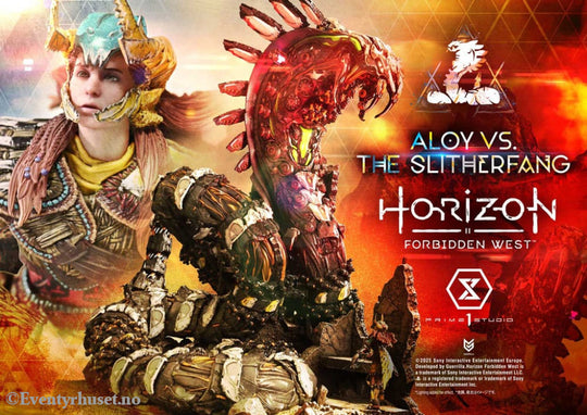 Horizon Forbidden West Ultimate Diorama Masterline Series Statue Aloy vs. The Slitherfang Bonus Version 82 cm