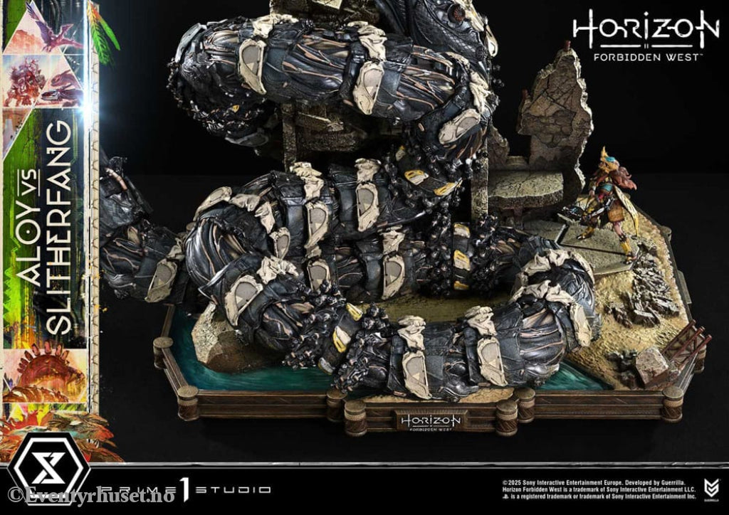 Horizon Forbidden West Ultimate Diorama Masterline Series Statue Aloy vs. The Slitherfang Bonus Version 82 cm