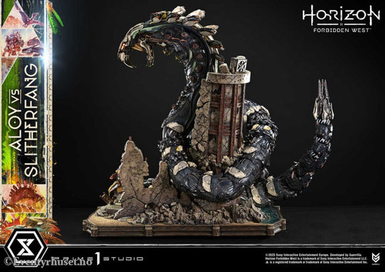 Horizon Forbidden West Ultimate Diorama Masterline Series Statue Aloy vs. The Slitherfang Bonus Version 82 cm