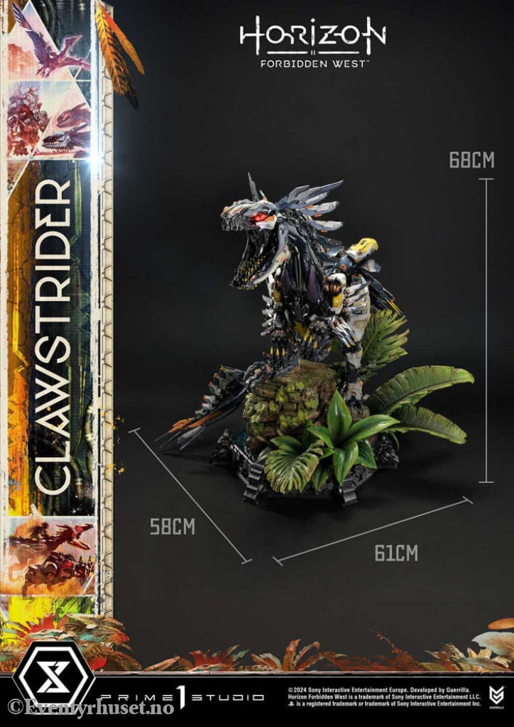 Horizon Forbidden West Ultimate Premium Masterline Series Statue 1/4 Clawstrider 68 cm Collectibles