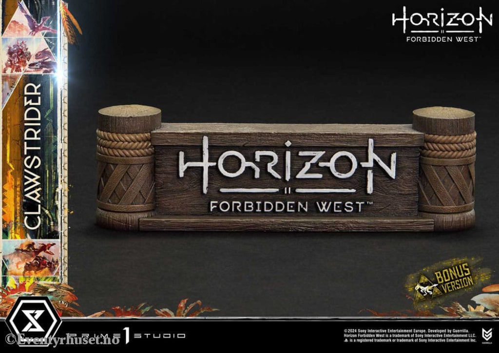 Horizon Forbidden West Ultimate Premium Masterline Series Statue 1/4 Clawstrider Bonus Version 68 cm Collectibles