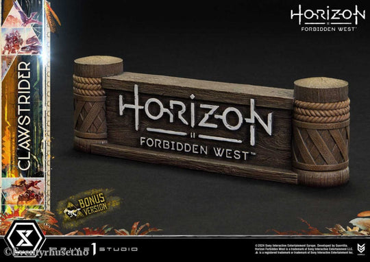 Horizon Forbidden West Ultimate Premium Masterline Series Statue 1/4 Clawstrider Bonus Version 68 cm Collectibles