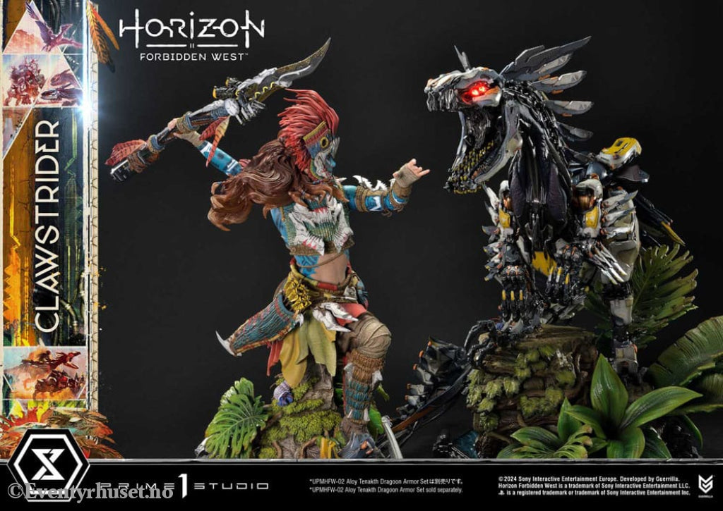 Horizon Forbidden West Ultimate Premium Masterline Series Statue 1/4 Clawstrider Bonus Version 68 cm Collectibles