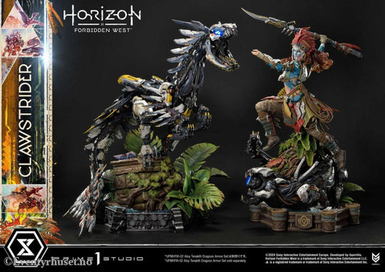 Horizon Forbidden West Ultimate Premium Masterline Series Statue 1/4 Clawstrider Bonus Version 68 cm Collectibles