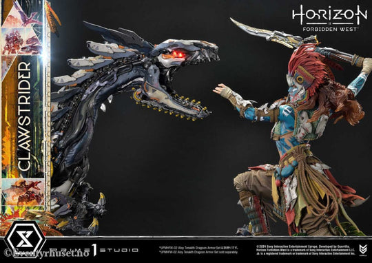 Horizon Forbidden West Ultimate Premium Masterline Series Statue 1/4 Clawstrider Bonus Version 68 cm Collectibles
