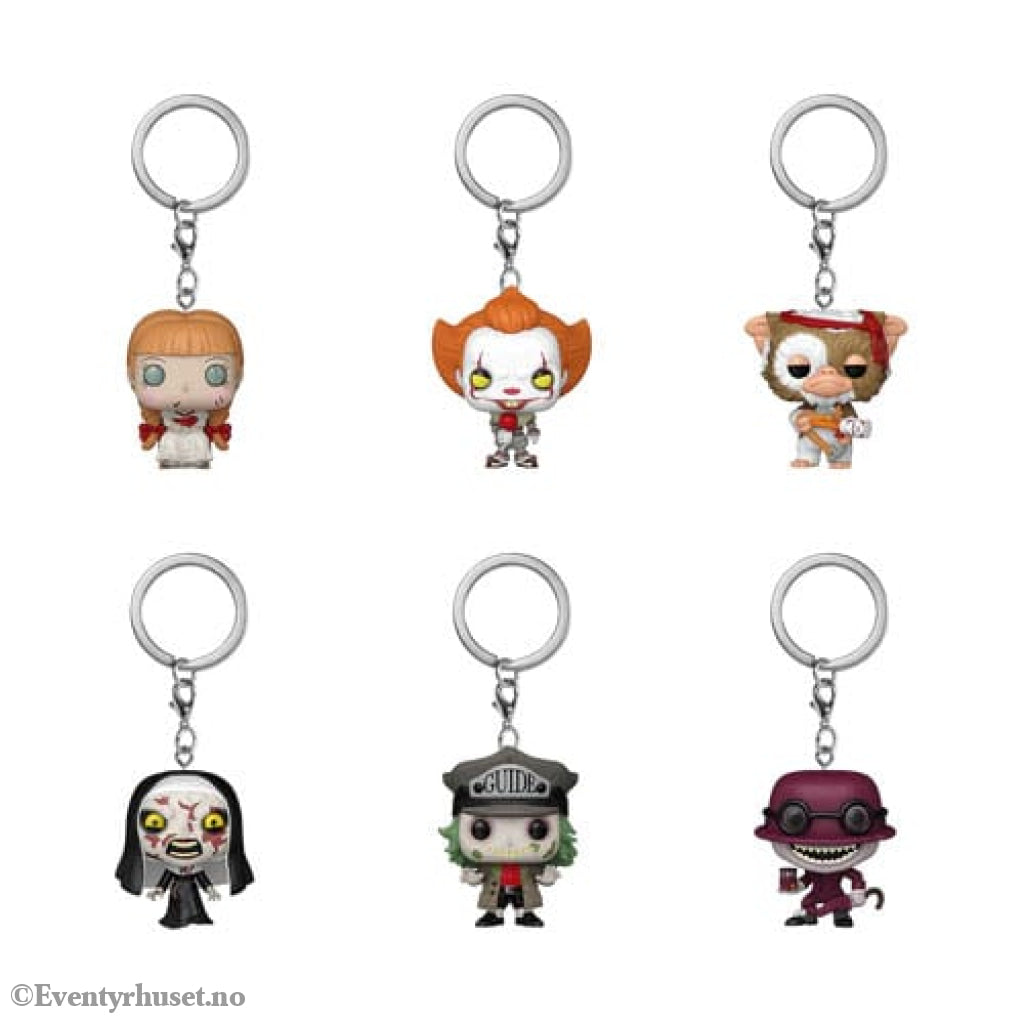Horror POP! Vinyl Keychains 4 cm PDQ Display (12) Fashion & Accessories