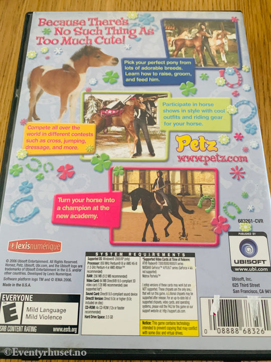 Horsez. Samleboks. PC-spill.