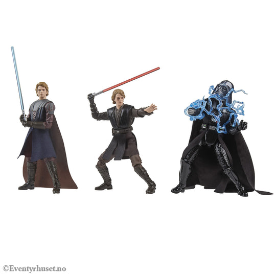 Hot Deals Star Wars Vintage Collection Action Figure 3-Pack The Journey of Anakin Skywalker. Mint In Sealed Box (MISB)!