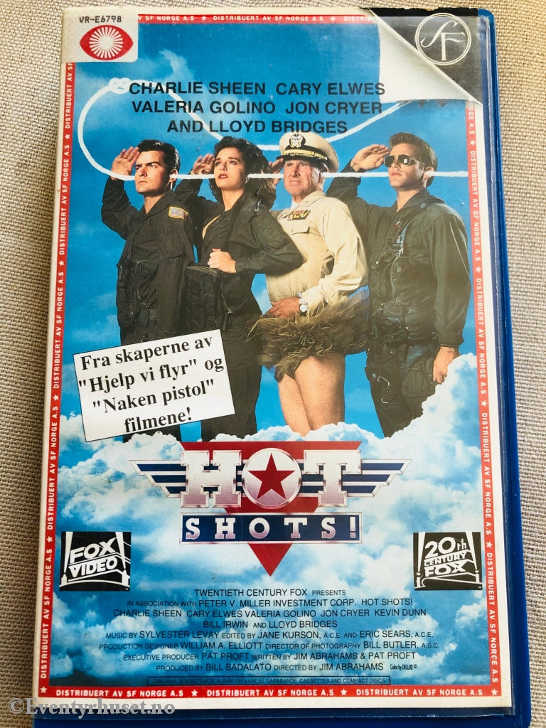 Hot Shots. 1991. Vhs Big Box.