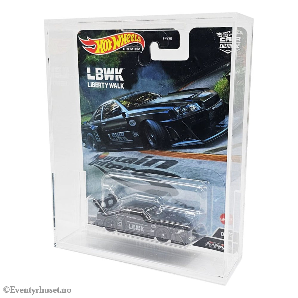 Hot Wheels Premium Acrylic Case 2-Pack Storage & Protection