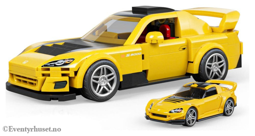 Hot Wheels Speed Series Mattel Brick Shop Building Set 1/32 ’07 Honda S2000 Toys