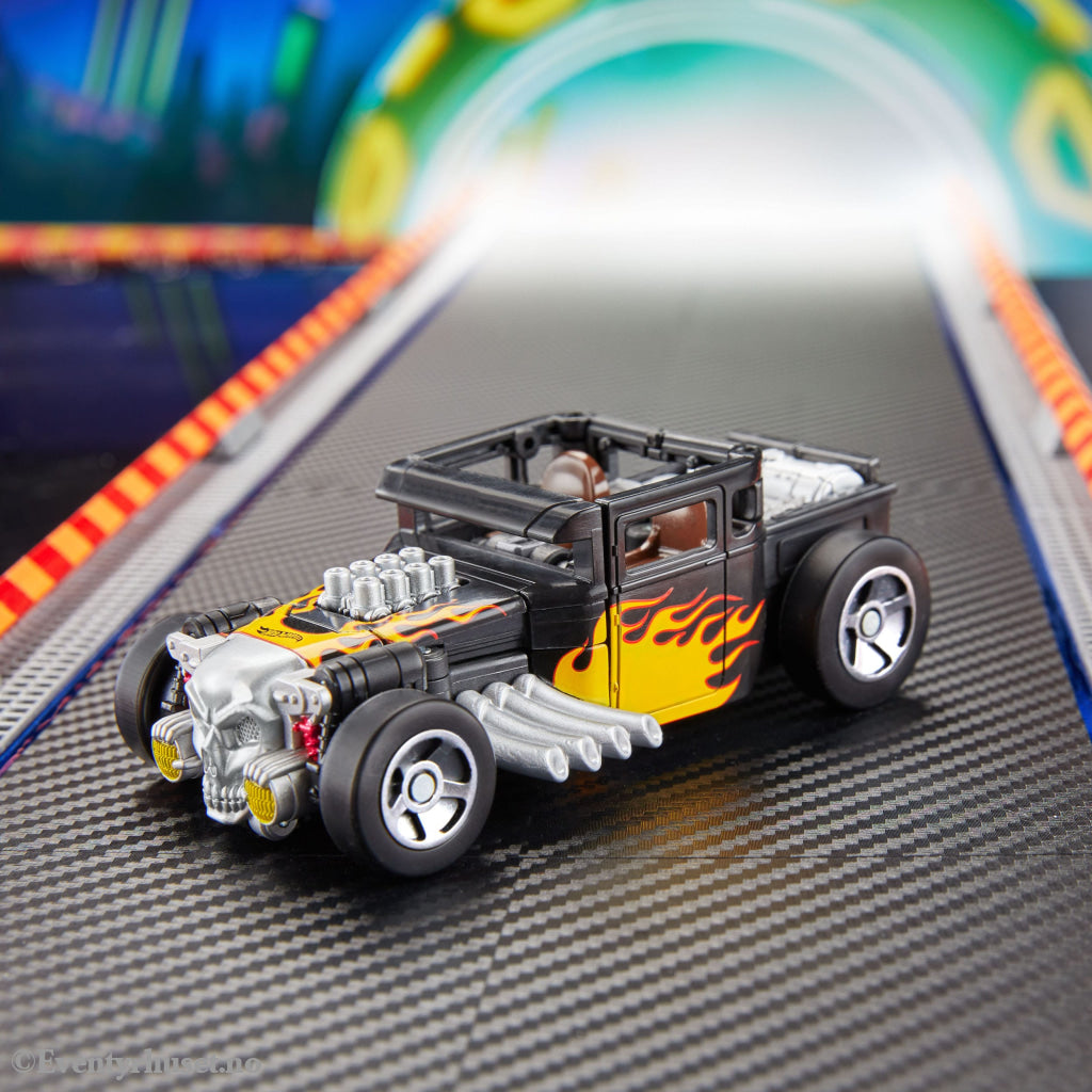 Hot Wheels x Transformers Action Figure Bone Shaker 12 cm. Mint In Sealed Box (MISB)! Actionfigur