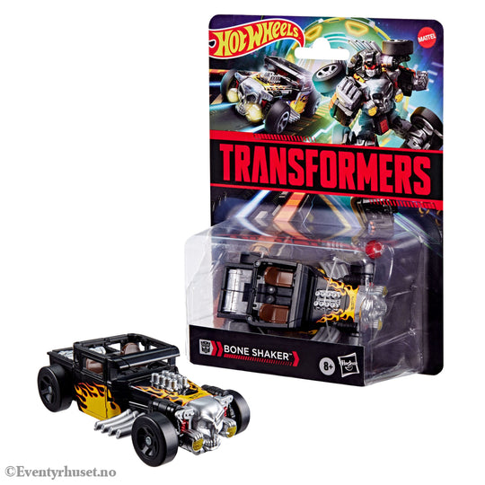 Hot Wheels x Transformers Action Figure Bone Shaker 12 cm. Mint In Sealed Box (MISB)! Actionfigur