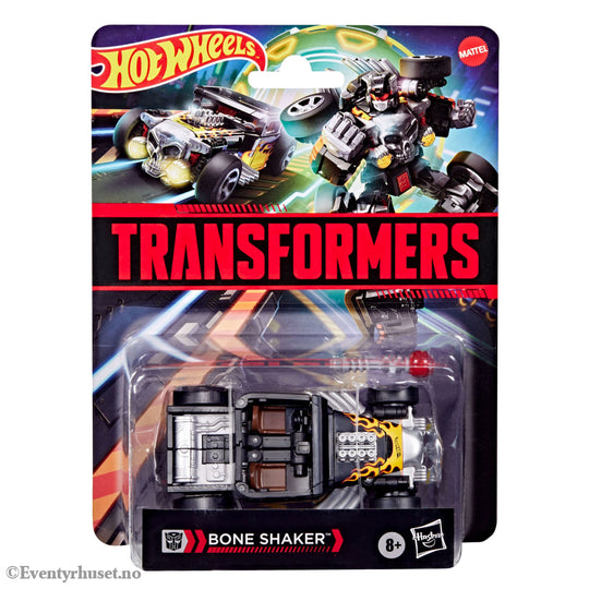 Hot Wheels x Transformers Action Figure Bone Shaker 12 cm. Mint In Sealed Box (MISB)! Actionfigur