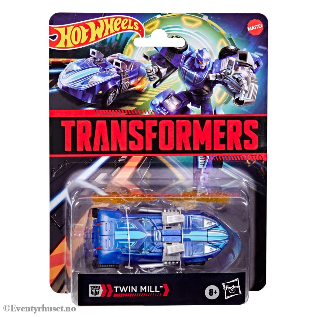 Hot Wheels x Transformers Action Figure Twin Mill 12 cm. Mint In Sealed Box (MISB)! Actionfigur