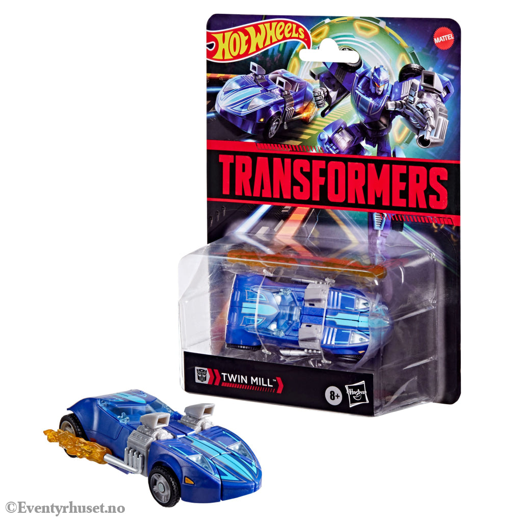 Hot Wheels x Transformers Action Figure Twin Mill 12 cm. Mint In Sealed Box (MISB)! Actionfigur