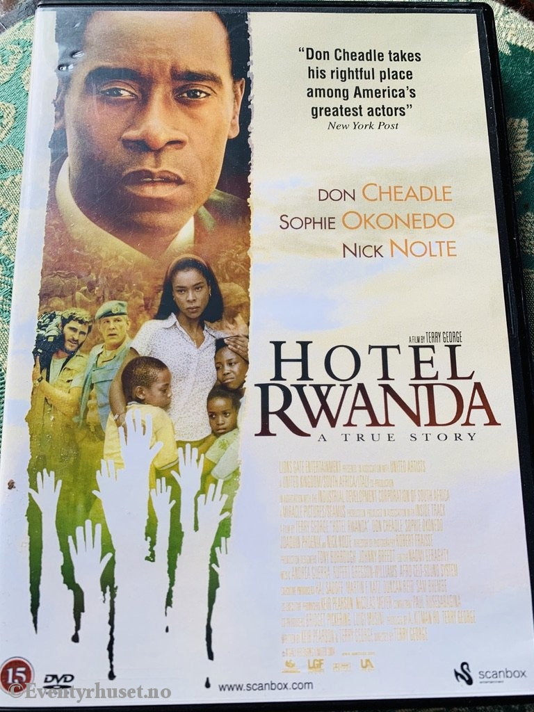Hotel Rwanda. Dvd. Dvd