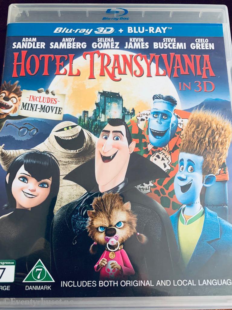 Hotel Transylvania. Blu-Ray 3D. Blu-Ray Disc