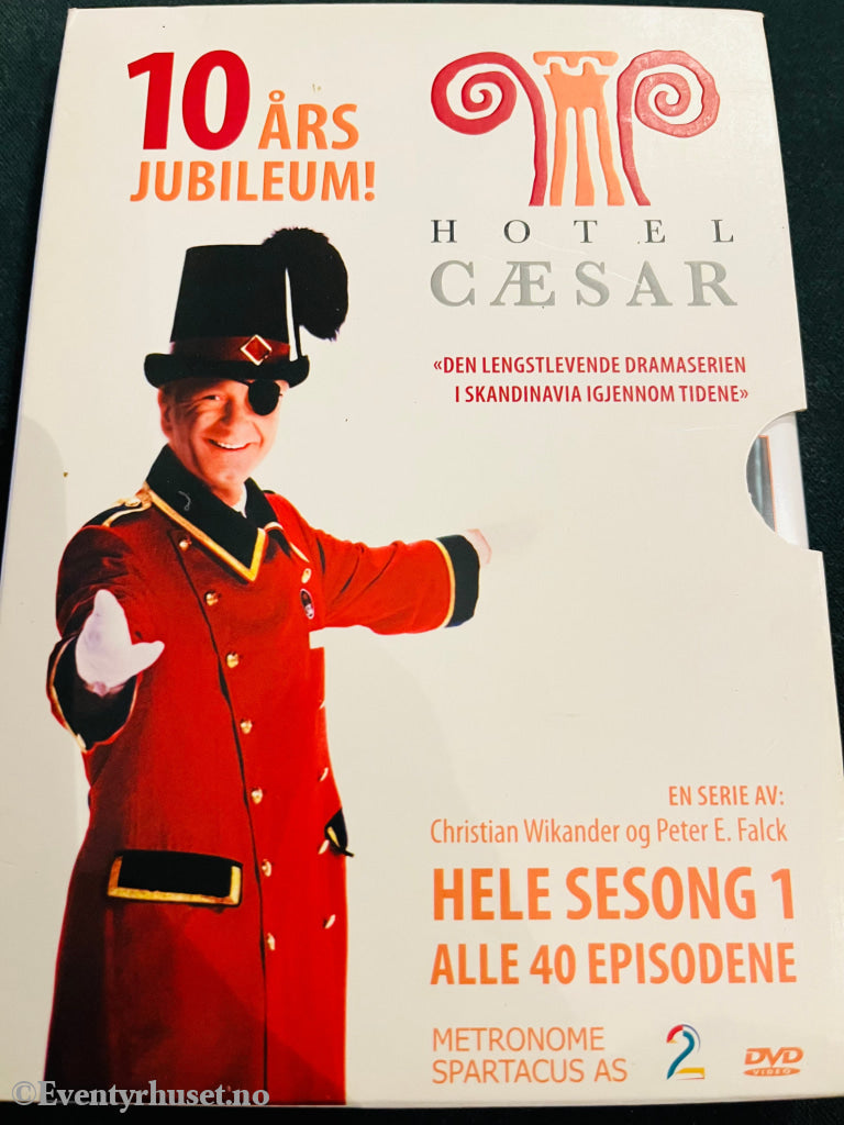 Hotell Cæsar - Sesong 1 (Tv2). Dvd Samleboks.