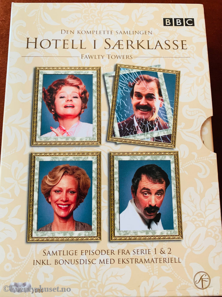 Hotell I Særklasse (Fawlty Towers). Serie 1 & 2. 1975/79. Dvd Samleboks.