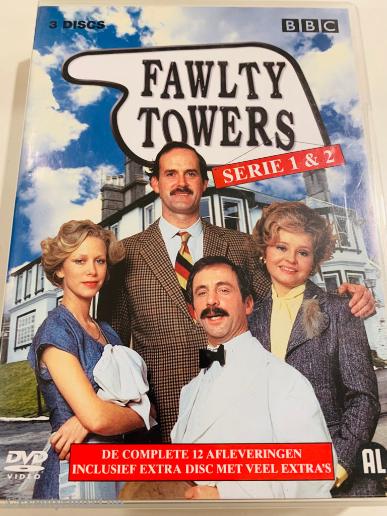 Hotell I Særklasse (Fawlty Towers). Serie 1 & 2. 1975/79. Dvd Samleboks.