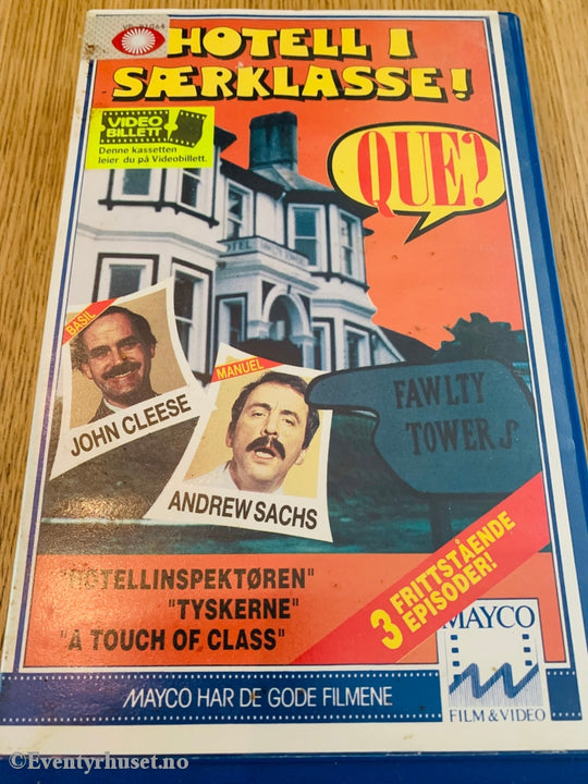 Hotell I Særklasse (Fawlty Towers). Vol. 1. Vhs Big Box.